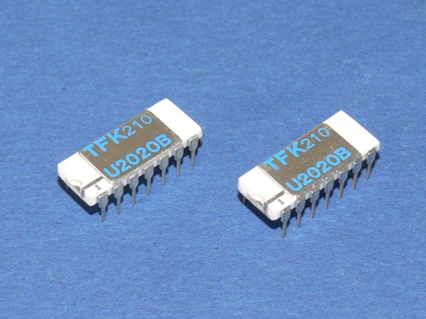 TELEFUNKEN U2020B vintage IC ceramic neu Lot mit 2 Stück