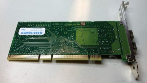 INTEL PRO/1000 MF Dual Server Adapter Fibre Chanel SX 1GBps PCI-X Card