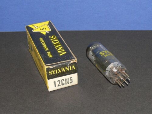 SYLVANIA 12CN5 Vacuum Pentode Röhre Tube neu in OVP