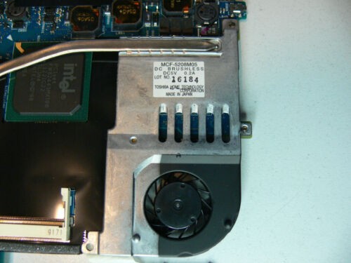 Toshiba B36087541 FKWSZ1 Portege 3490 Mainboard incl. MCF-5208M05 Lüfter Fan Neu
