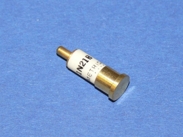 1N21B Silizium Punktkontakt Mikrowellen Diode / Mischer Diode 3 GHz Neu