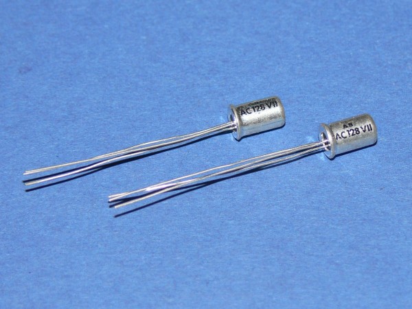 AC128 VII Transistor Germanium Lot mit 2 Stück