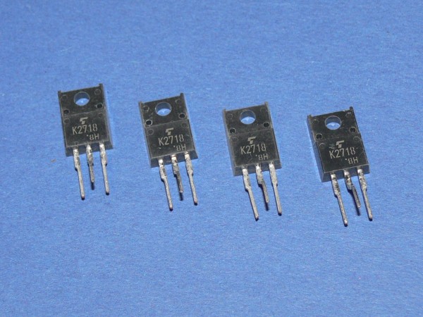 TOSHIBA 2SK2718 TO-220F N-Channel Power MOSFET N-Channel / Lot mit 4 Stück