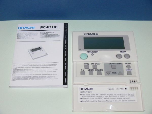 HITACHI PC-P1HE Klimaanlage Bedieneinheit Steuerung 7E799954 Remote Switch Neu