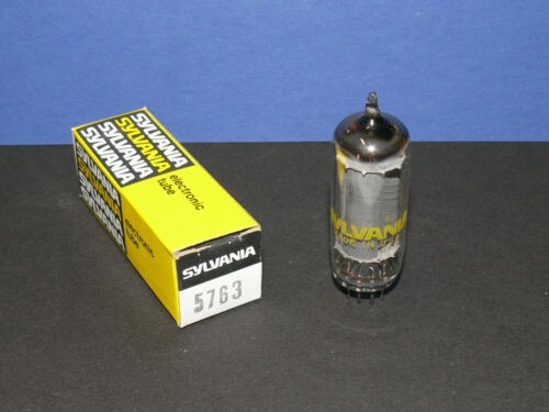 SYLVANIA 5763 UKW Srahlbündel Endröhre Röhre Tube neu in OVP