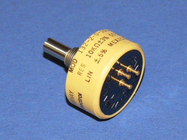 Vishay Spectrol 132-2-0-103 Präzisions Potentiometer 10k Ohm 2,75W Neu