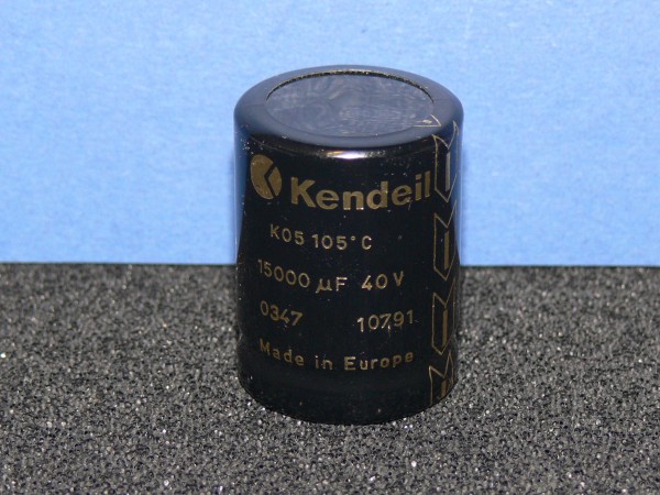 15000F 40V Kendeil Elko Snap in 105°C Elektrolyt Kondensator