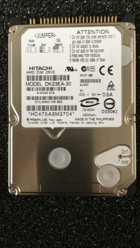 HITACHI DK23EA-30 30 GB 2,5" Zoll 6,35 cm IDE PATA HDD Hard Disc Drive Neu