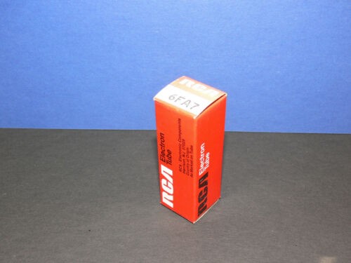 RCA 6FA7 Diode - Twin plate tetrode Röhre Tube neu in OVP