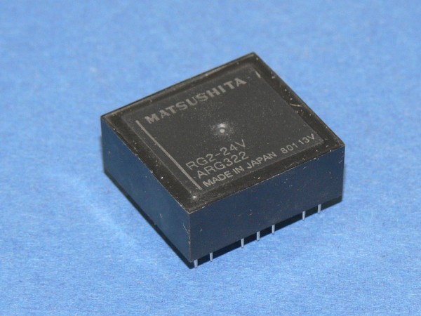 MATSUSHITA RG2-24V ARG322 Print Steck Relais 24V DC Spule