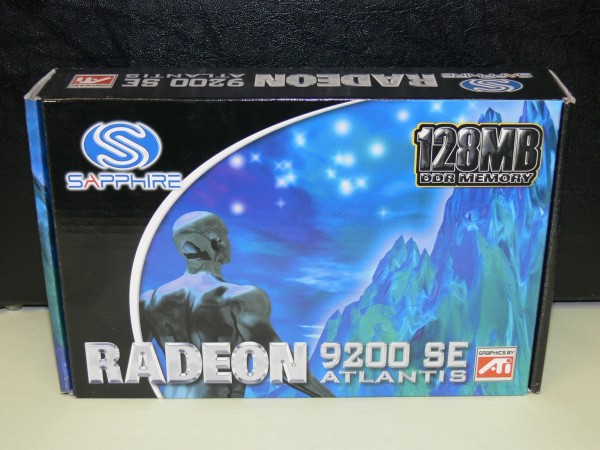 SAPPHIRE ATI Radeon 9200 SE 128MB Retro Vintage Grafikkarte Sammler Neu in OVP