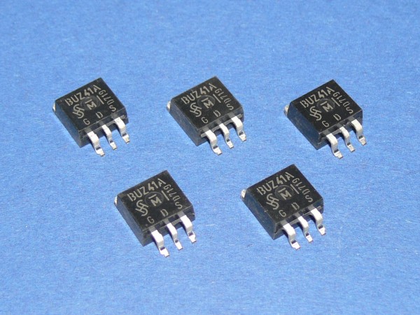 SIEMENS SMD BUZ41A N-Channel MOSFET Power Transistor 5 Stück Lot Neu