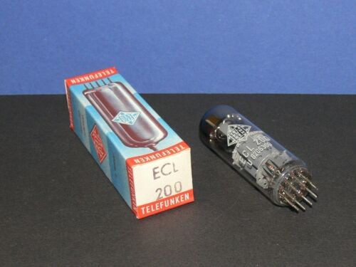 TELEFUNKEN ECL200 ECL 200 Röhre Tube Vacuum Triode / Pentode neu in OVP