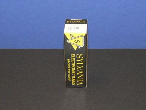 SYLVANIA EF80 Vacuum Pentode Röhre Tube neu in OVP