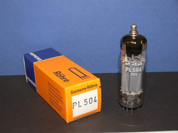 SIEMENS PL504 Strahlbündel Endröhre Endstufe Röhre / Tube / Elektronenröhre neu