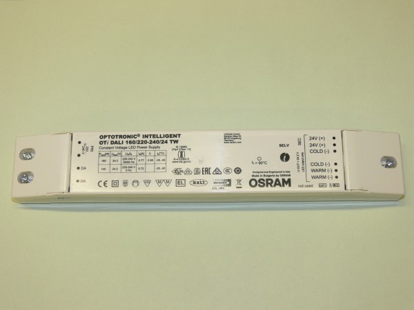 OSRAM LED Vorschaltgerät Optotronic Intelligent OTi DALI 160/220-240/24 TW