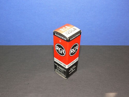 RCA 12DL8 Zweifach Diode-Tetrode Röhre Tube neu in OVP