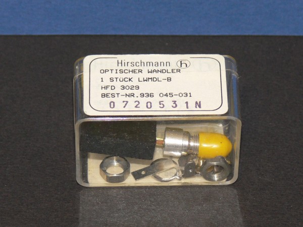 HIRSCHMANN LWMDL-B HFD 3029 Optischer Wandler Opto Empfänger / Receiver