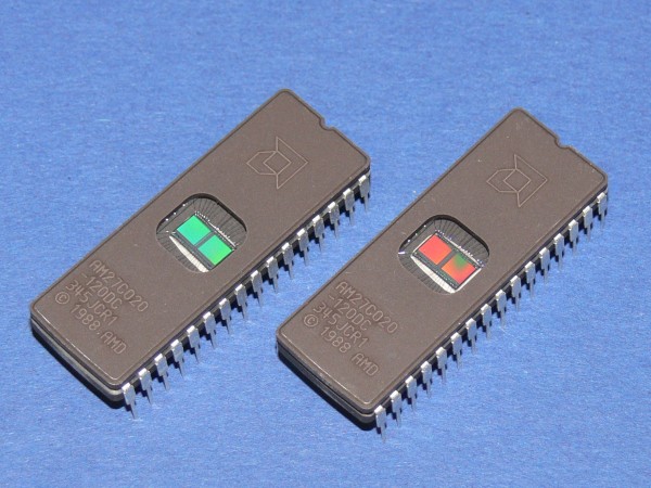 AMD EPROM AM27C020-120DC 2 Megabit 256kx8 Lot mit 2 Stück