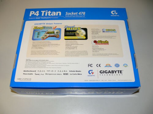 GIGABYTE GA-8ID533 Motherboard Mainboard P4 TITAN Series INTEL Sockel 478 Neu