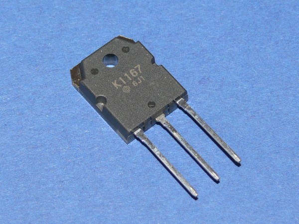 HITACHI 2SK1167 TO-3P High Speed, High Current Switching MOSFET