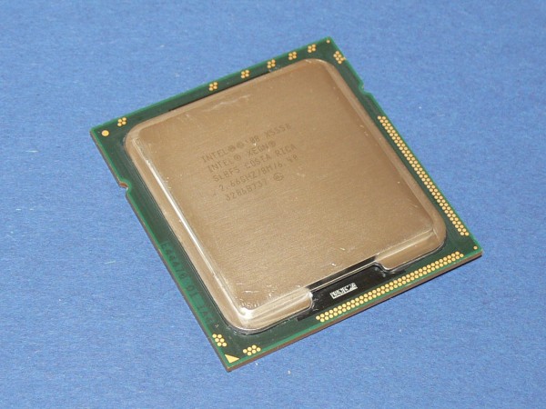 INTEL XEON SLBF5 4x 2,67GHz Bus Speed 6,4 GT/s Quad Prozessor CPU Sockel LGA1366