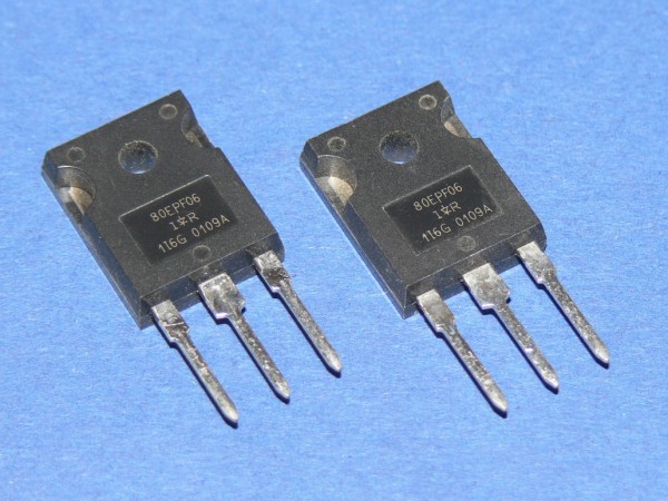 80EPF06 Leistungsdiode Fast Soft Recovery Rectifier Diode Lot mit 2 Stück