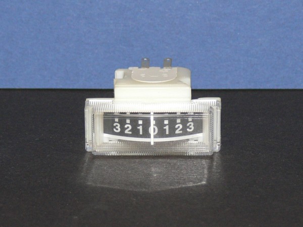 Analog Drehspulinstrument mit Mittelstellung / Zeiger Meßinstrument +/- 100uA