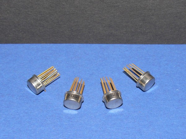 SIEMENS SO41E Gehäuse TO99 FM IF Amplifier Circuit / IC Lot mit 4 Stück