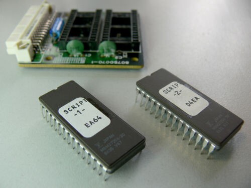 8 Stück EPROM MBM27256-20 FUJITSU im Miniaturgehäuse