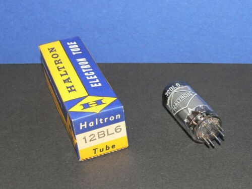 HALTRON 12BL6 Vacuum Pentode Röhre Tube / Elektronenröhre neu in OVP