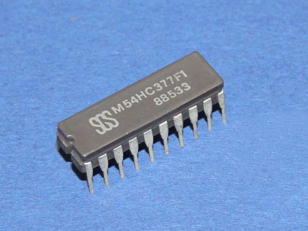 SGS THOMSON M54HC377F1 IC CDIP-20 MIL Octal D Type Flip Flop