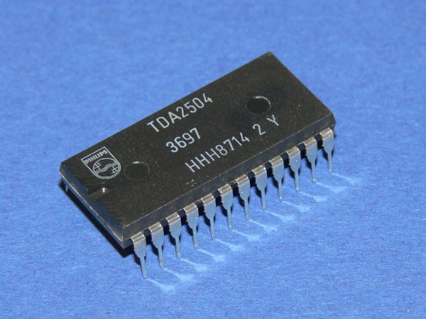 TDA2504 Philips VCR (8mm+VHS), FM-HiFi, Signal Prozessor IC