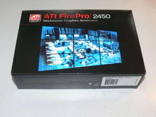 ATI FirePro 2450 (512 MB) (100-505531) Quad 4-fach Grafikkarte Neu in OVP