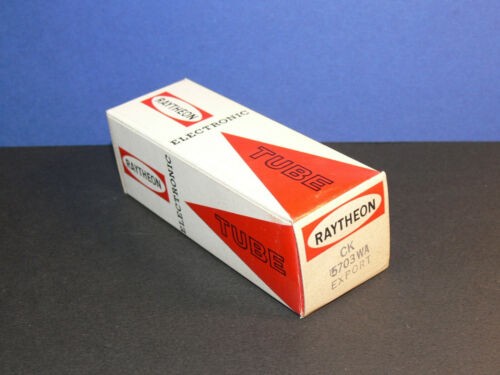 RAYTHEON CK 5703 WA Röhre Tube Triode für UHF neu in OVP