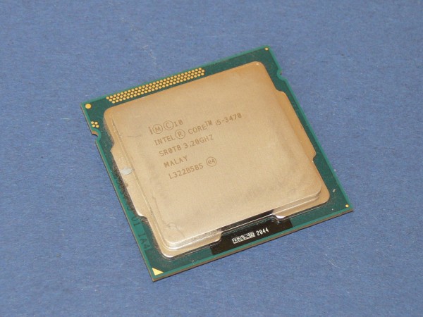 Intel Core i5-3470 SR0T8 4x 3,2GHz Quadcore CPU, LGA 1155, 6MB L3-Cache