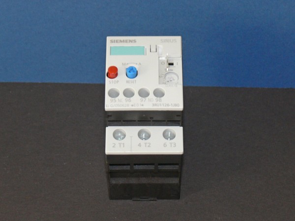 SIEMENS SIRIUS 3R 3RU1126-1JB0 Überlastrelais Motorschutzschalter 7-10A