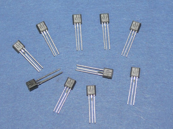 SILICONIX BS250 Transistor P-Channel MOSFET 10 Stück Lot