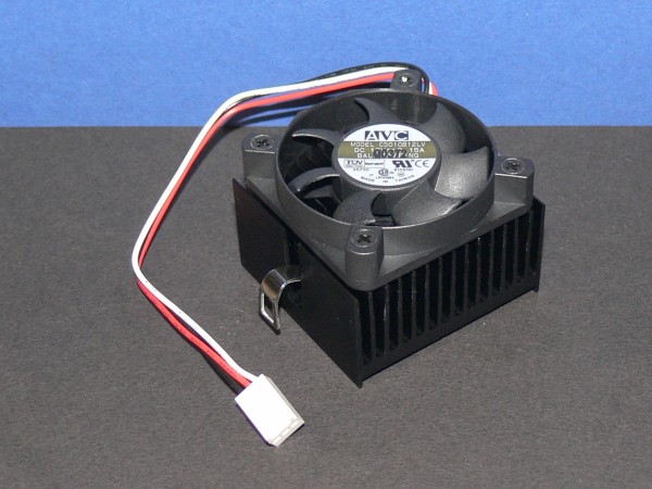 AVC C5010B12LV CPU Kühler für Sockel 5 / 7 Lüfter 50 x 50 x 10 Kugellager NEU