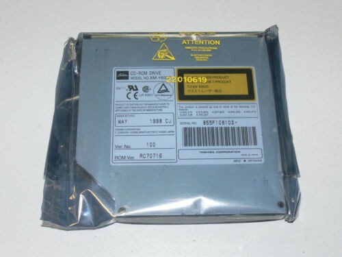 CD ROM Drive Slim Line Laufwerk XM-1602B Toshiba NEU