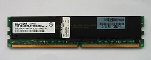 ELPIDA 2GB 2Rx4 PC2-3200R-333 10-EO