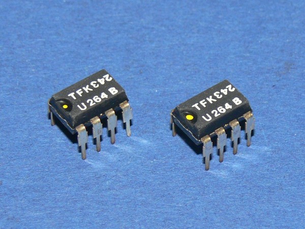 TELEFUNKEN U264B 1GHz frequency divider IC Lot mit 2 Stück