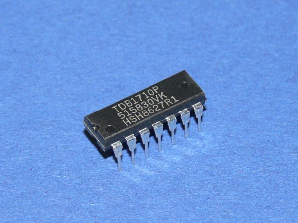 TDB1710P Philips CDAC D/A Converter DIL-14 IC NEU