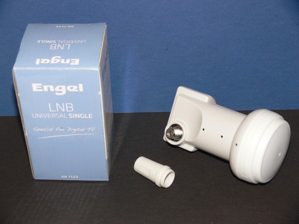 ENGEL AN7123 DIGITAL SAT single LNB 0,1 dB FULL HDTV 3D 1080p Wetterschutz