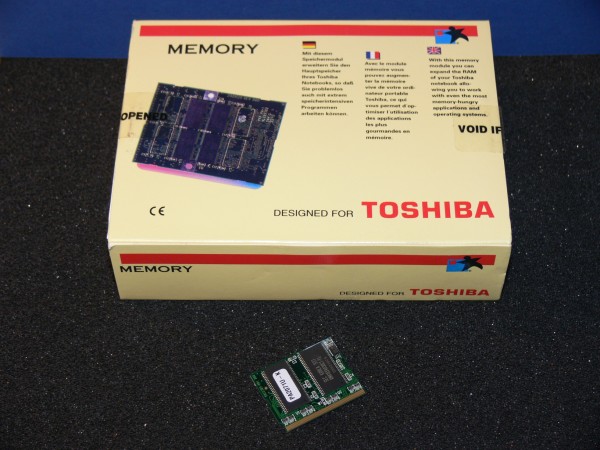 TOSHIBA PORTEGE PA2071U-K 32MB 133 MHz SD RAM Micro DIMM Neu in OVP ! Vintage
