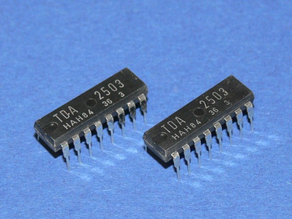 TDA2503 VCR Spurlage/Track Sensing Amplifier IC 2 Stück Lot