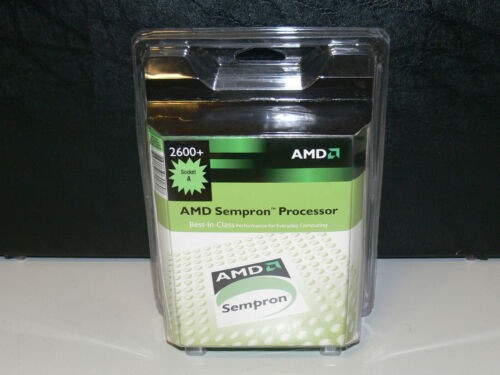 AMD SEMPRON 2600+ SDA2600DET3D Prozessor CPU Sockel A / 462 Boxed Neu