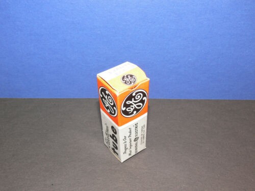 GE General Electric 12AU7 ECC82 ZweifachTriode Röhre Tube neu in OVP