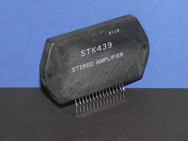 STK439 - STK 439 SANYO Hybrid Power Amplifier 2 channel Stereo 2x 15 Watt