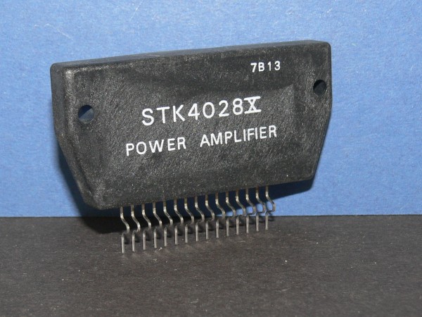 STK4028X - STK 4028 X SANYO Hybrid Power Amplifier IC 1 Channel Mono 30 Watt